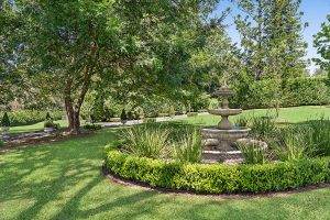fountains on the grounds of hermitage estate